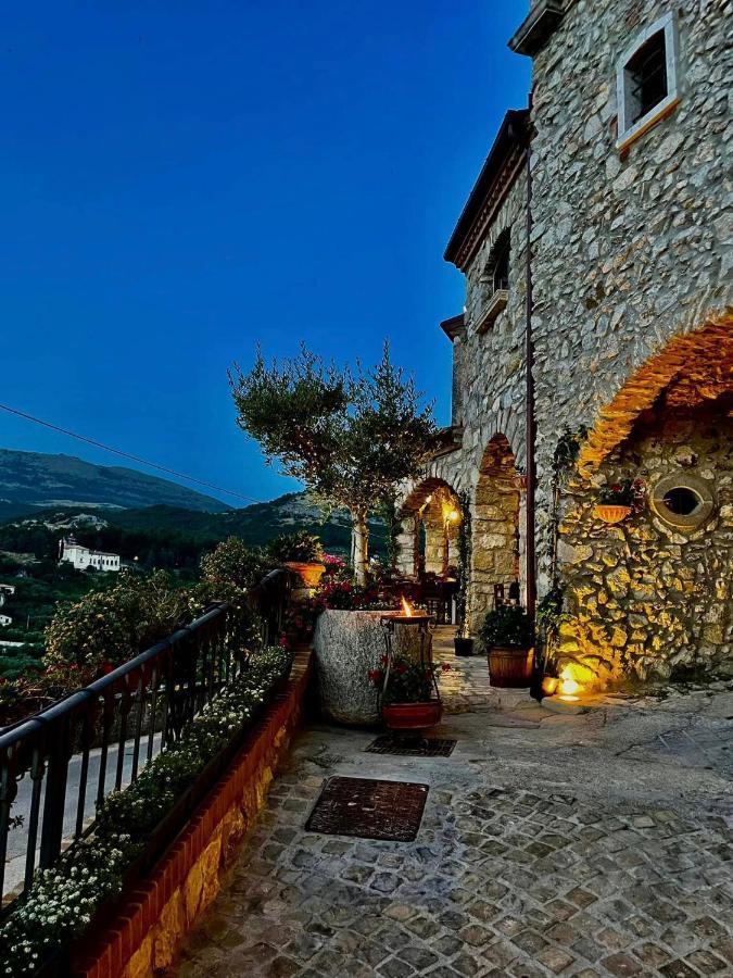 Hotel Villa Torre Antica Atena Lucana Exterior foto