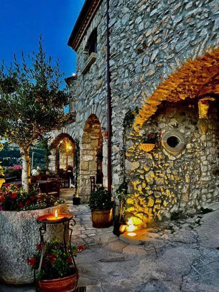 Hotel Villa Torre Antica Atena Lucana Exterior foto